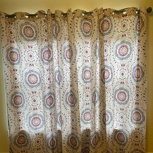 Curtains set of 4 panels